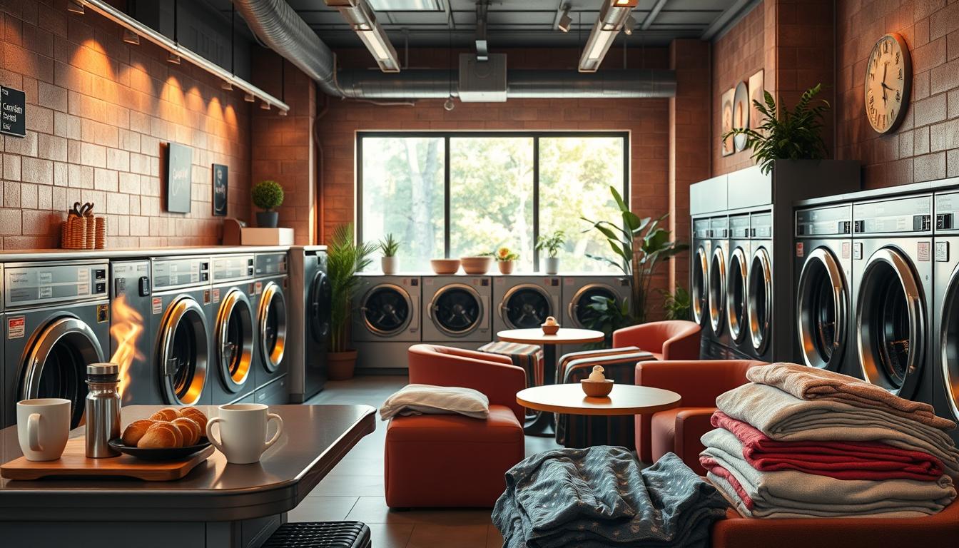 cafe laundry services